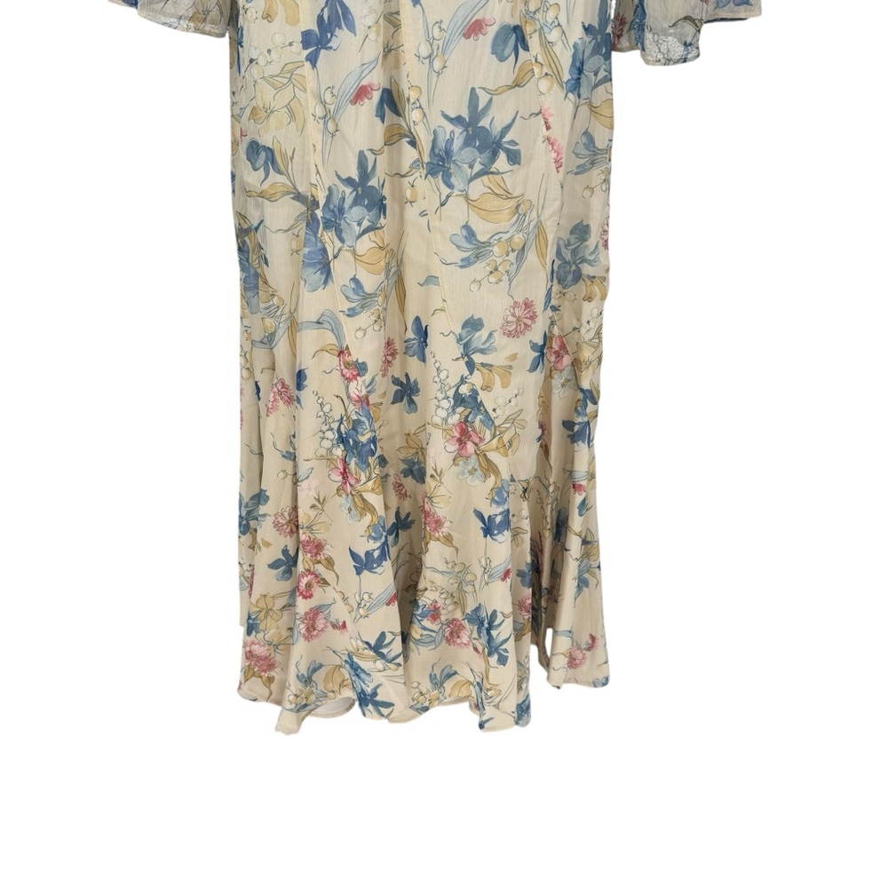Tuckernuck NEW Lilly of the Valley Matching Set Blouse and Maxi Skirt Size XS - Picture 5 of 9
